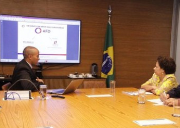 Vice-governadora visita Agência Francesa e embaixada da Noruega em Brasília